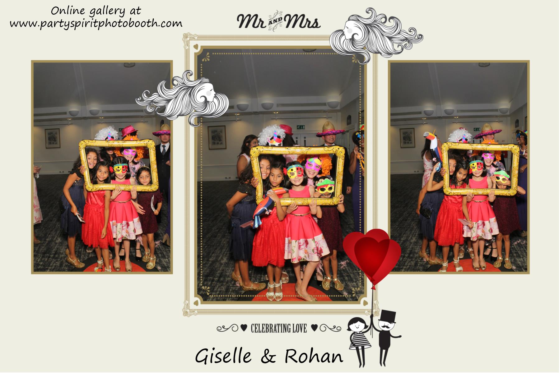 Giselle and Rohan's Wedding | View more photos from the event at gallery.partyspiritphotobooth.com/u/PartySpiritPhotoBooth/Giselle-and-Rohans-Wedding